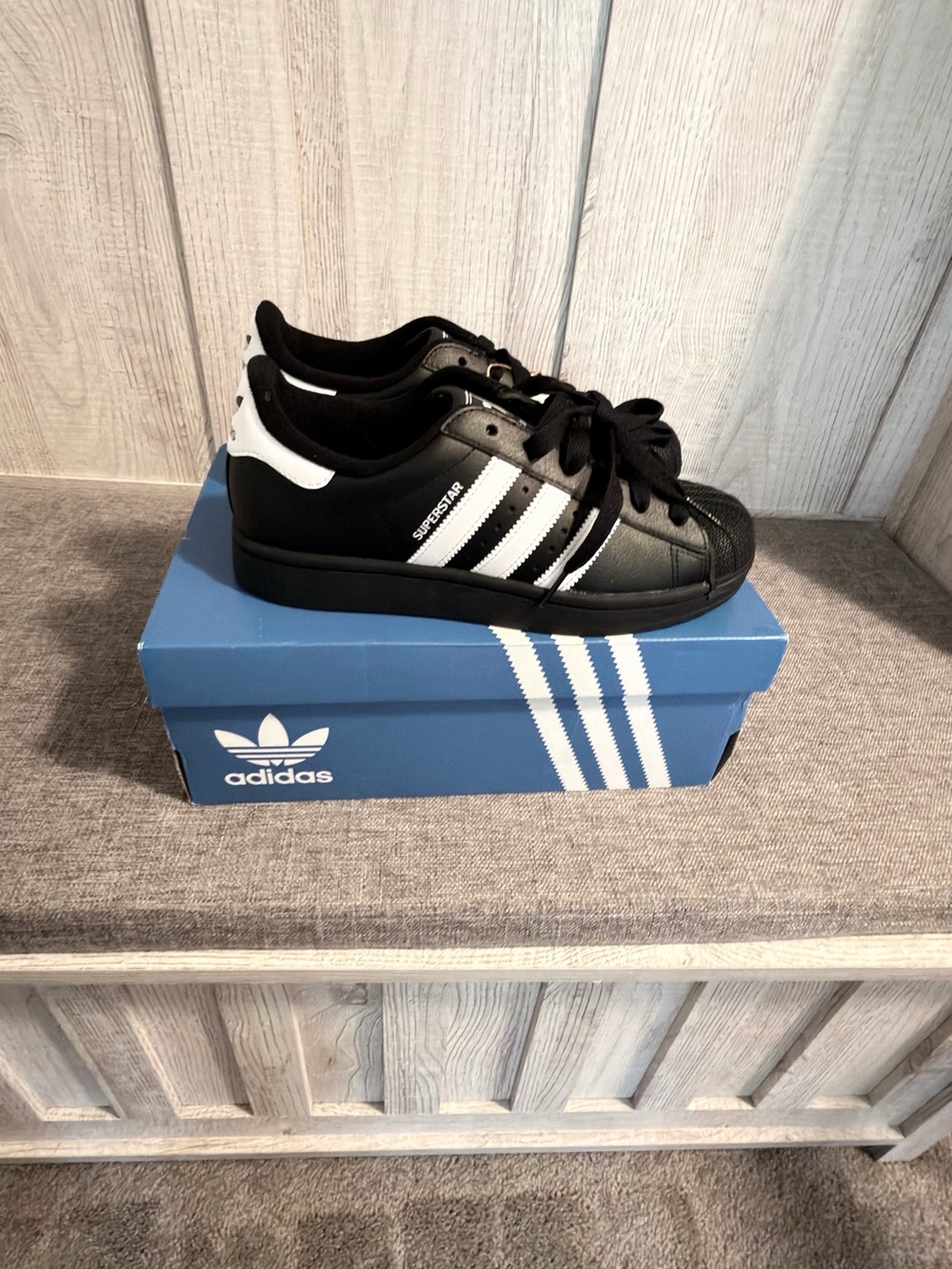 adidas Superstar Sneakers - Black/White